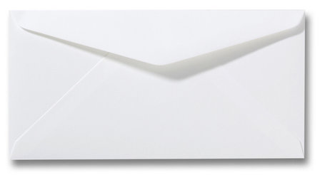 Airco Vermelding hobby Envelop 10 x 19 cm Wit
